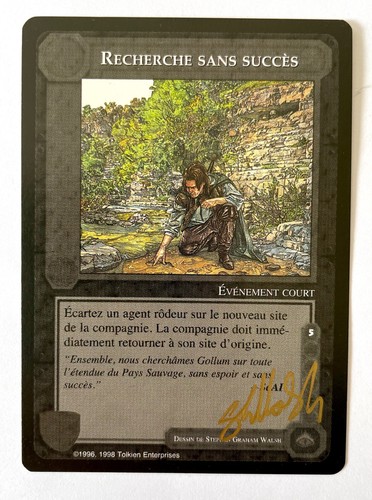Carte neuve signée - carte,