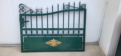Portail aluminium battant - 1,