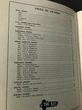 Ham Radio Vtg Awards Book
