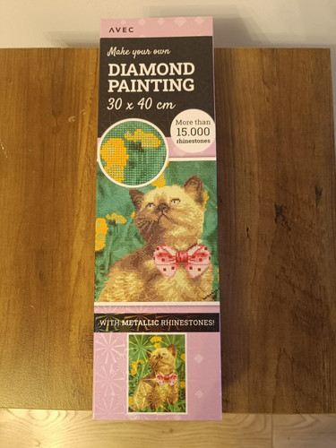 Kit diamond painting chat