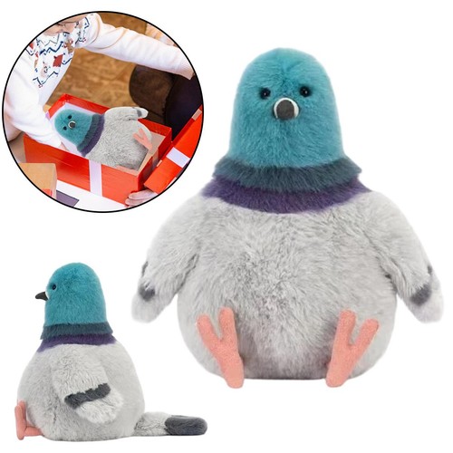 Peluche pigeon réaliste doux - peluche,