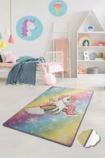 Chambre D'Enfants Tapis pour Enfants La Petit Licorne 100x160/140x190