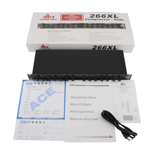 Dbx 266xl dual channel - dual,