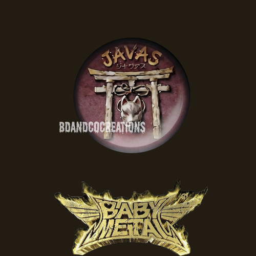 Badge babymetal - badge, 3,2