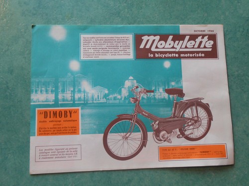 Publicité mobylette - publicité,