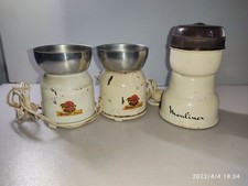 3 Moulin à café électrique ancien RUBIS LUXE PEUGEOT FRÈRES et Moulinex