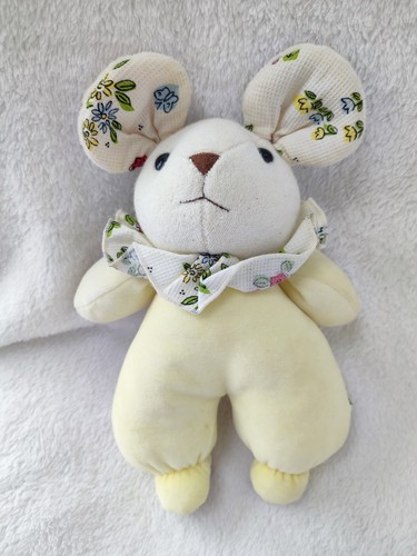 Doudou souris ajena jaune - doudou,