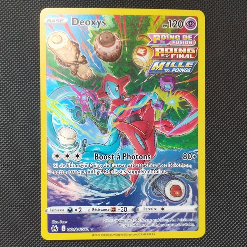 Carte pokémon deoxys - carte, :