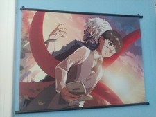 Poster Anime Attack on Titan Tokyo Ghoul Death Note Fullmetal Alchemist bon état