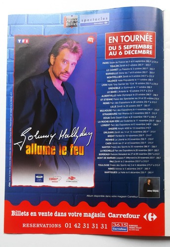 Publicité advert concert