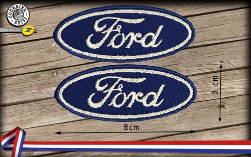 Patch écusson brodé ford - brodé,