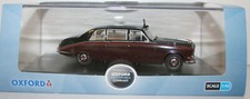 OXFORD 1/43 DS004 CLARET / BLACK QUEEN MOTHER DAIMLER DS420