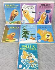 Lot de 7 livres Pollux Serge Danot Bibliothèque rose enfant Ancien Enfants 