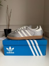 Adidas Samba argent pailleté