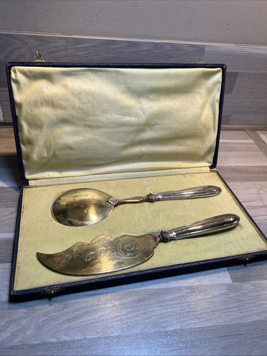 Couvert dessert argent - a,