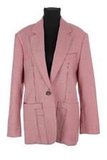 Blazer en laine bordeaux Margaux Lonnberg S