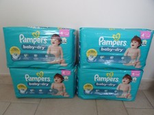 PAMPERS 172 couches BABY DRY