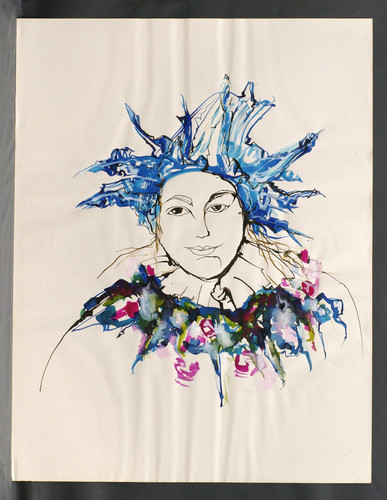 Aquarelle originale monique - originale,