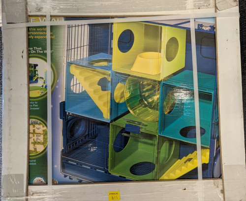Hamster cage system the - hamster, wall