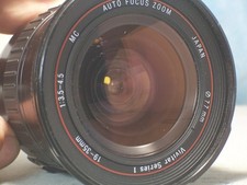 Objectif Zoom Vivitar Série 1 AF Auto Focus 19-35Mm 19-35 Mm 3.5-4.5 Canon EOS