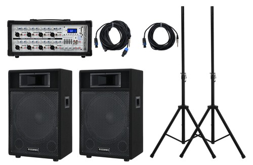Pack sono 800w haut parleurs - 800w,