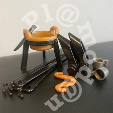 Playmobil Vintage Attelage Accessoires Campement Cantine Western By Pl@ymod@n