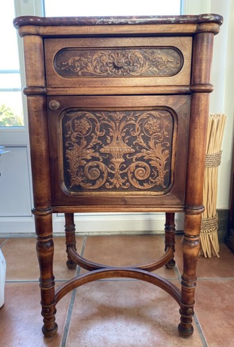 Table chevet ancienne art - ancienne,