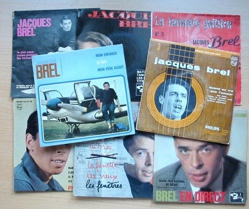 Jacques brel lot 8 - 8, belles
