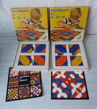 #Jeux de société - Vintage# 1971 - Fernand Nathan / Mosaïques et couleurs