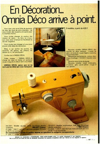 Publicité ancienne machine - , à