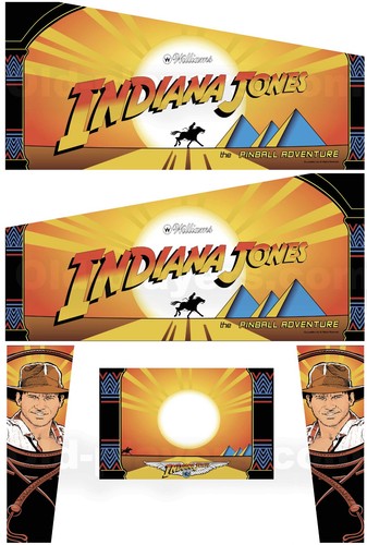 Stickers indiana jones non - (,
