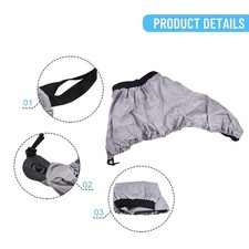 Jupe de pulvérisation de qualité supérieure pour kayak universelle avec sangl