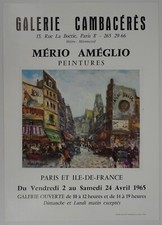 [AFFICHE D'ART] Mério AMEGLIO