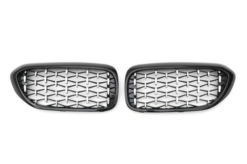 Calandre diamant noir pour - calandre, bmw