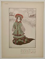 G. de Feure Aquarelle