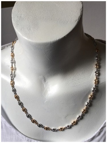 Collier chaine grains de -  ,