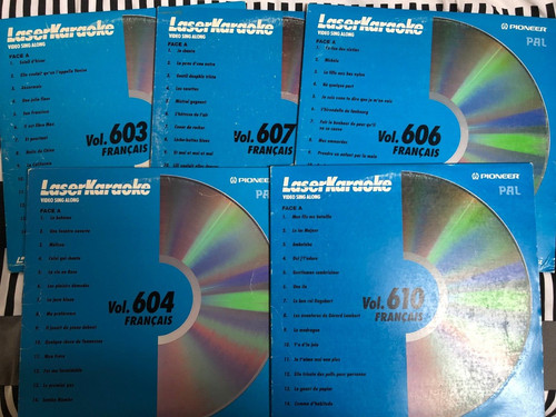 Laserdiscs karaoke 603 - laserdiscs, n°