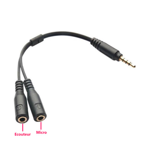 Cable adaptateur jack - , 3.5mm