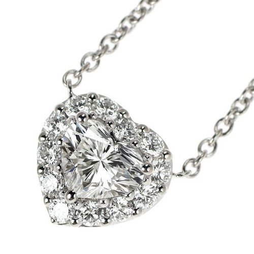 Collier pendentif diamant - , en