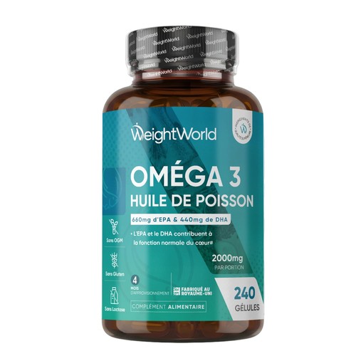 Oméga huile poisson - oméga,