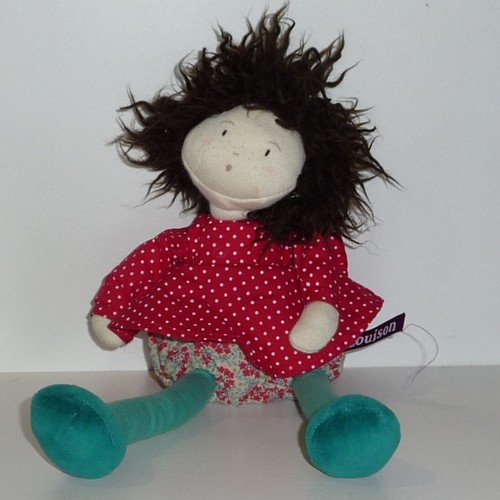 Doudou poupée moulin roty - poupée,
