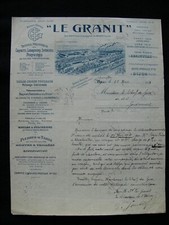 1921 Facture lettre ABAINVILLE