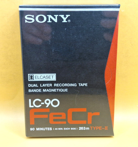 Sony elcaset 90 fecr - sony, lc-90