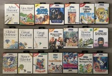 Lot 21 jeux SEGA Master System