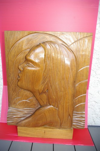 Sculpture buste jeune femme - buste,