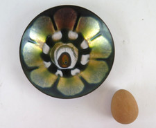 Soucoupe Cellini Pesaro Rame D'Art Vintage Fabriqué À Italy Assiette Déco VA5