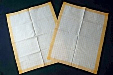 LOT 2 ANCIENS TORCHONS EN