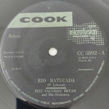 Fitz Vaughan Bryan "Rio Batucada" / "Colonel Bogey" Cook 45 Calypso mp3