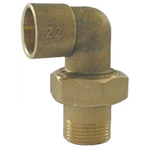 Coude union pièces mâle à - coude, 3