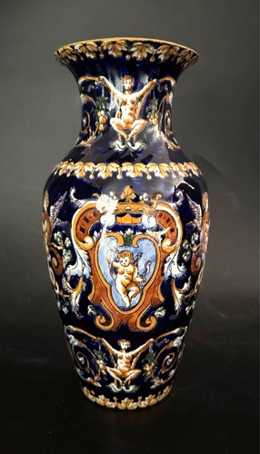 Vase faience gien modèle - faience,